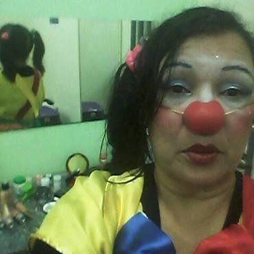  Boneca  Emilia ou Palhaça Colorê  